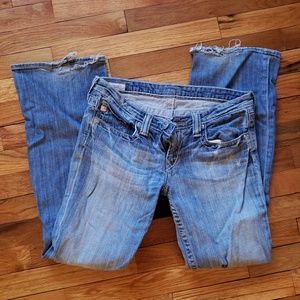 Big star Casey flare low rise jeans